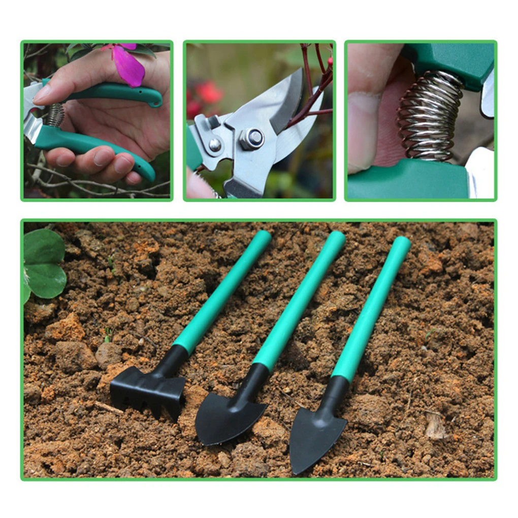 Convenient Gardening Kit With Durable Shovel And Rake Garden Supplies Garden Utensils Gardening Tool