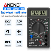 Household Mini Multimeter ANENG DT830B Automatic Range Meter Handheld Multimetro Maltimeter Appliance Maintenance Appliance Tool