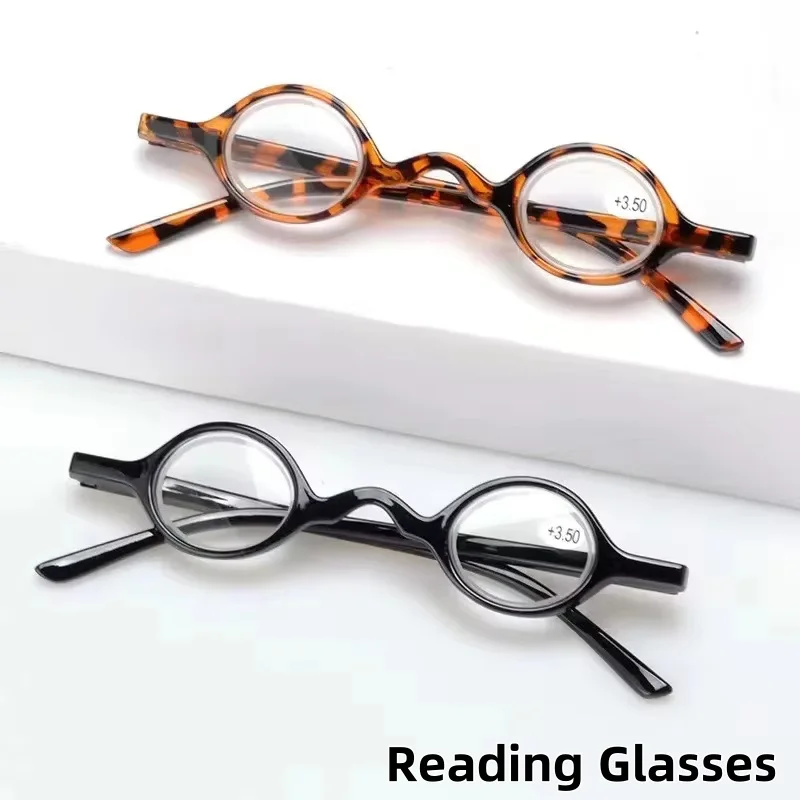 2025 ใหม่Retro Miniกรอบแว่นตาผู้ชายและผู้หญิงแฟชั่นฤดูใบไม้ผลิเท้าAnti Blue Lightแว่นตาPresbyopia