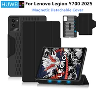 HWUEI para Lenovo LEGION Y700 2025 funda para tableta funda inteligente magnética desmontable para Legion Y700 2025 3. a generación 8,8 pulgadas TB321FU