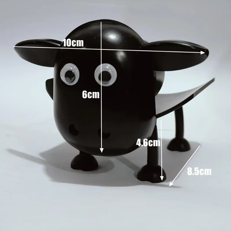 Cartoon Sheep Tissue Rack for Bathroom, Black Toilet Roll Holder Free Standing Storage Roll Paper Holder Decorative Paper Rack