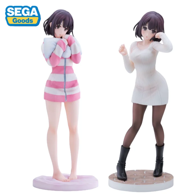 

In Stock Original SEGA Luminasta Saekano: How To Raise A Boring Girlfriend Megumi Kato Sweater Ver Pajamas Anime Figure Doll