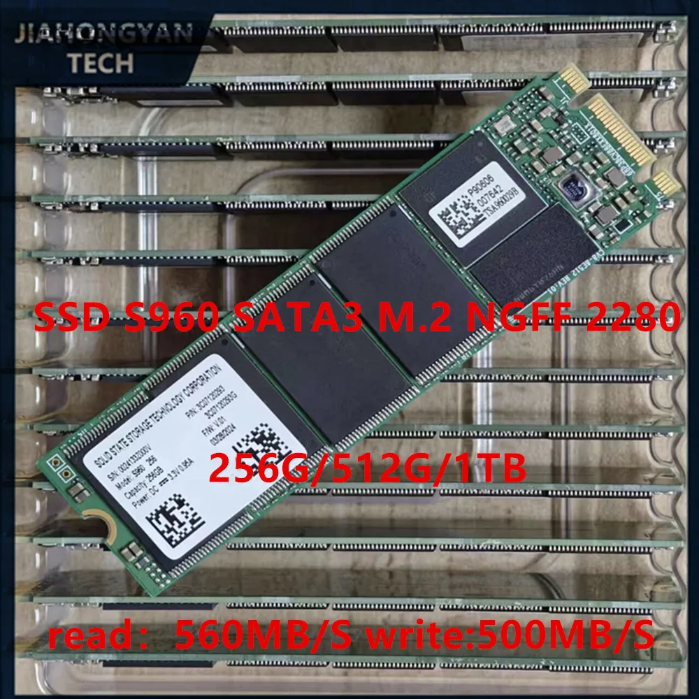 Original For LITEON SSD S960 256G 512G 1TB M.2 SATA3 NGFF 2280 SSD Solid State Drive