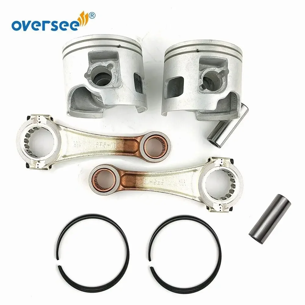 

6R5-11631 & 6R5-11642 Piston Kit STD & Con-Rod 6R5-11650 For Yamaha 115-225HP Outboard Engine Parts