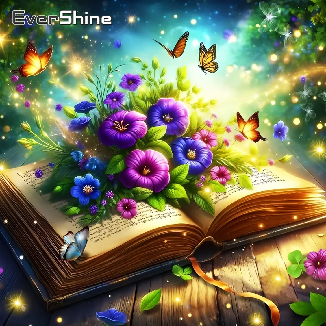 EverShine elmas boyama Phoenix tam kare Rhinestones elmas mozaik hayvan 2024 yeni nakış Aurora kişiselleştirilmiş hediye