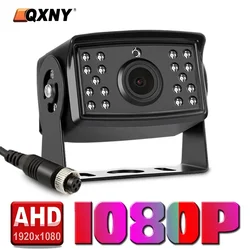 Waterproof AHD 720P 1080P Infrared Vision Rear View Reverse Backup Camera for Vehicle Truck Bus Van Rv Parking Record Monitor