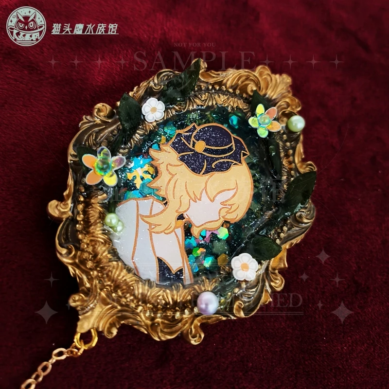 Anime Reverse:1999 Druvis III Metal Pendant Necklace Cosplay Couple Decoration Collar Chain Fashion Accessories Toys Gifts