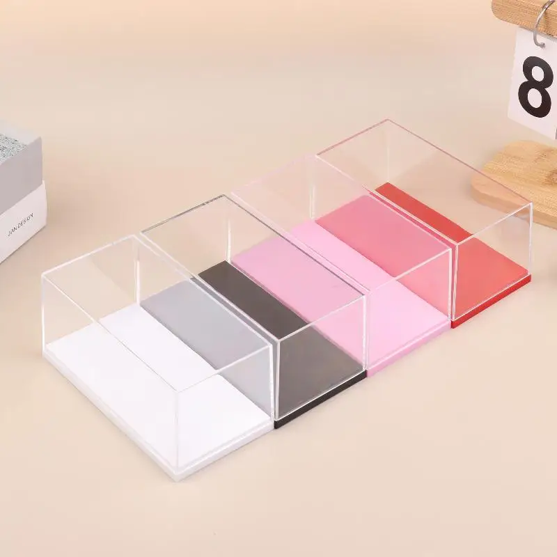 New 150*77*64mm Acrylic Model Car Storage Box Holder &Organizer 1/43 Diecast Model Car Display Box Dustproof Display Rack