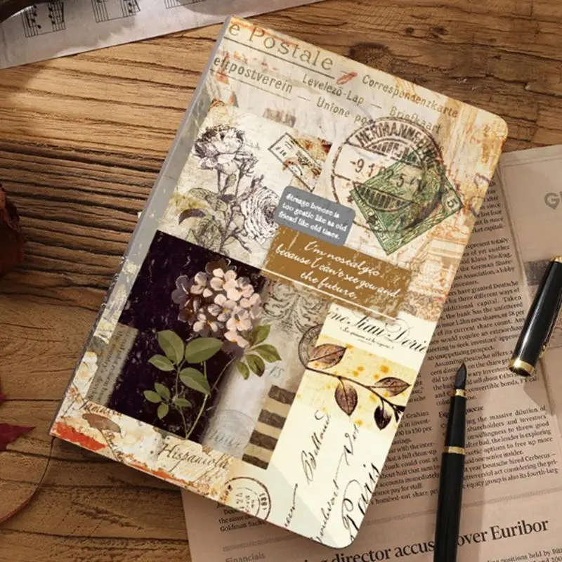 Vintage Style Notepads A5 European Style Notebook Multipurpose Notepads Portable Journal Notebook For Drawing Writing