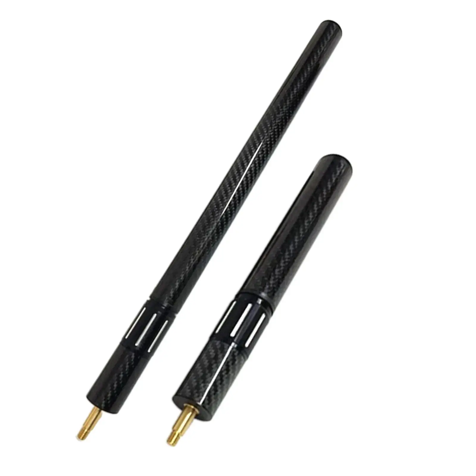 Billiard Cue Extension, Portable Carbon Fiber Billiard Cue Extender, Billiard