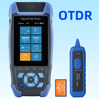 Mini Pro OTDR Optical Fiber Reflectometer AUA900D/A With 9 Functions VFL OLS OPM Event Map RJ45 Ethernet Cable Tracker Tester
