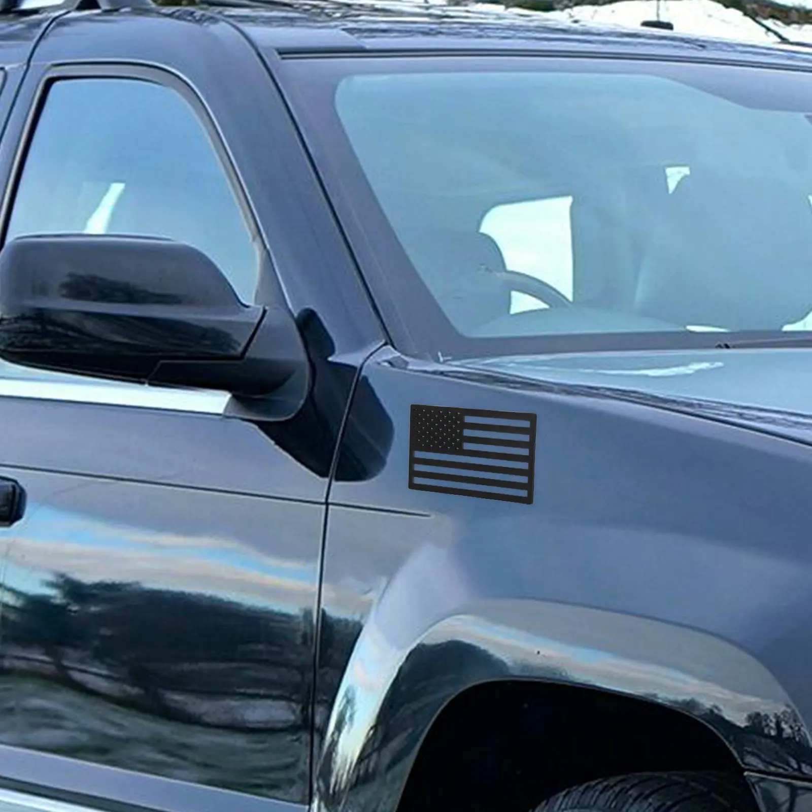 

American Flag Car Sticker Heavy Duty Waterproof Decal For Trucks Suvs Off Road Vehicles Bumper Window Decoration Auto