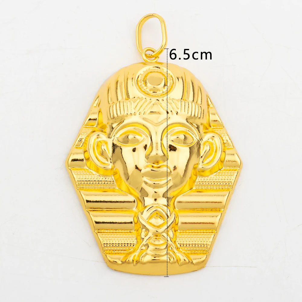 18 Karat vergoldet Anhänger Kupfer Tier Meerjungfrau Elefant Muster Kette Anhänger Frauen Männer Modeschmuck tägliche Kleidung Jubiläum Gi