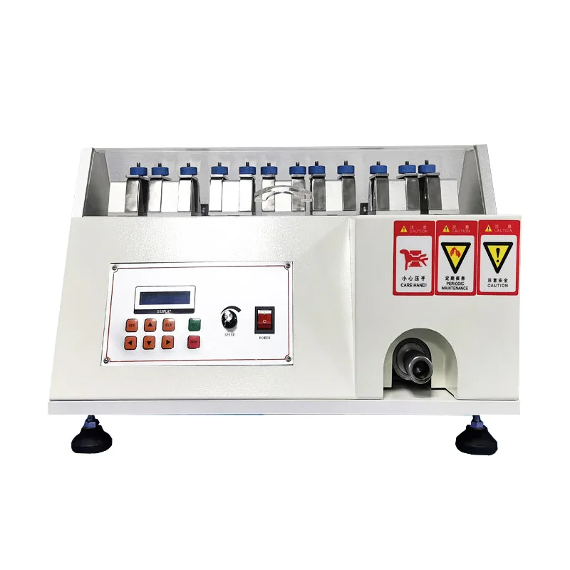 Leather telescopic fatigue testing machine shoe material leather reciprocating tensile life tester simulated upper tensile test