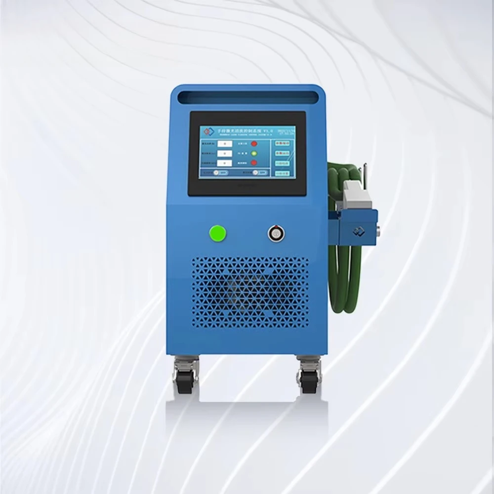 2000W Continuous Fiber Laser Cleaning Machine For Metal Wood Stone Stainless Steel Aluminum-Handheld Easy To Operate New