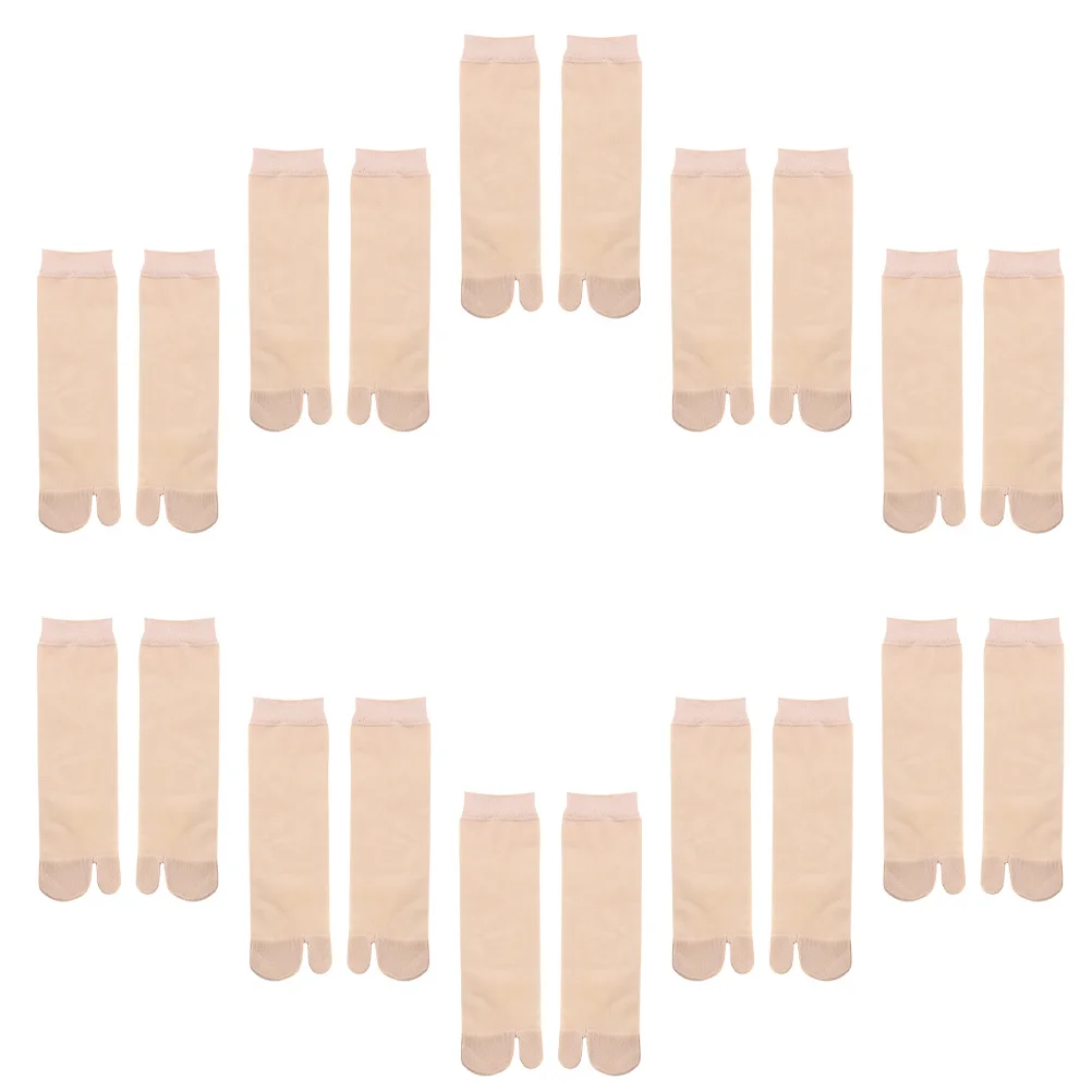 1Set Zijden Teensokken Unisex Ademend Grote Teen Separator voor Sandalen Sneakers Huidskleur Zwart Vrije Maat Zweet