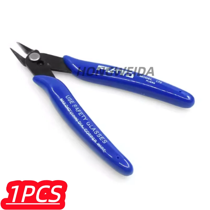 1Pcs PLATO 170 Wishful Clamp DIY Alicates Diagonales Electrónicos Pinzas De Corte Lateral Cortador De Alambre