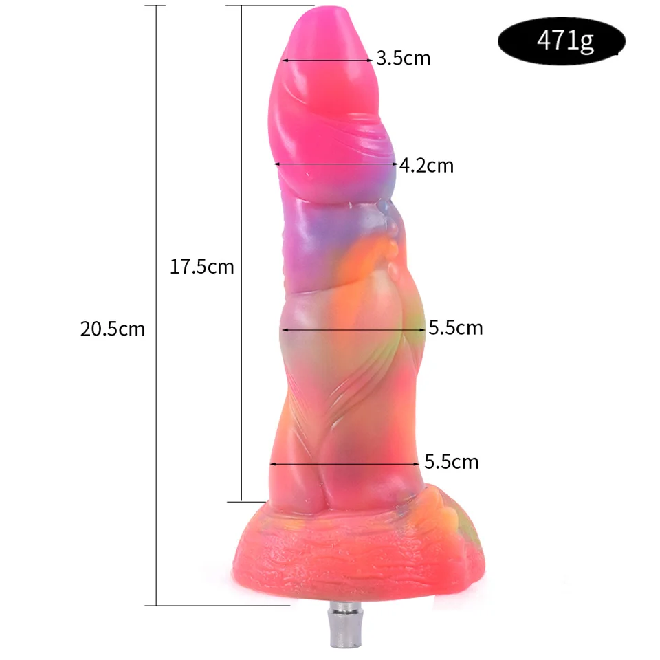 ROUGH BEAST Luminous Dildos for Vac-u-lock Sex Machine Dildo Glow In The Dark Night Color Fluorescent Dildos for Women Anal Toy