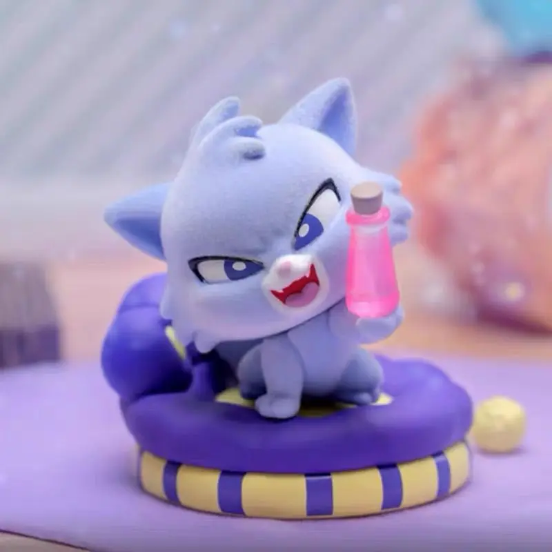 2025 ขายร้อนแท้ของเล่นร้อน Disney Cat Party กล่องตาบอด Mary Cat LUCIFER แฟชั่น Handmade สาววันเกิดของขวัญเครื่องประดับของเล่น