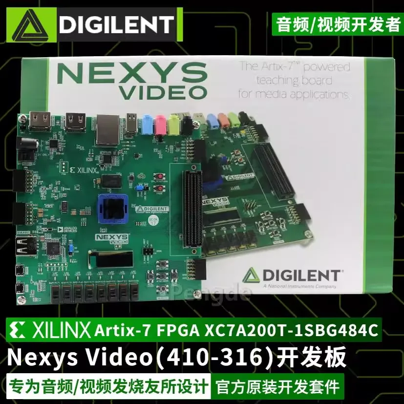 Spot Nexys Video Artix-7 Xilinx FPGA RISC-V Digilent XC7A200T