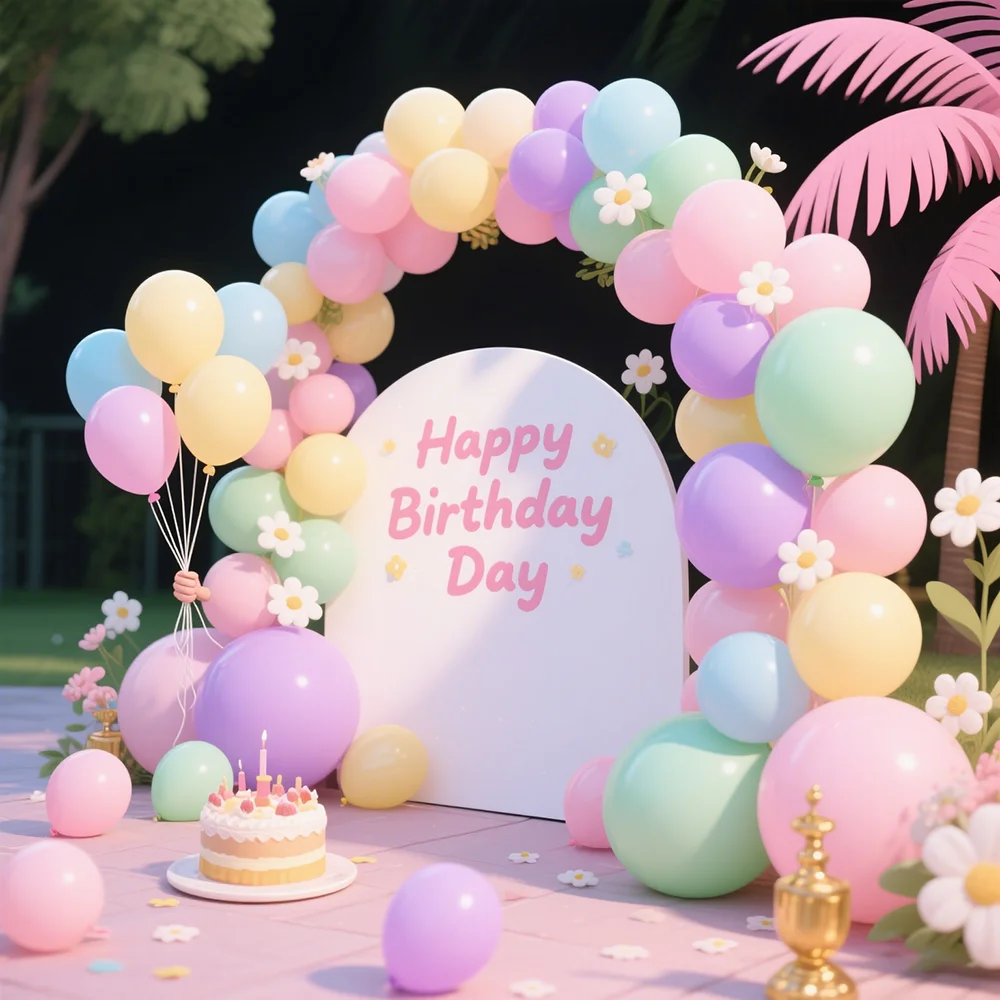 

Pastel Balloons Garland Kit Macaron Balloon Arch 1st Birthday Party Decor Baby Shower Wedding Globos Set Anniversary Date Decor