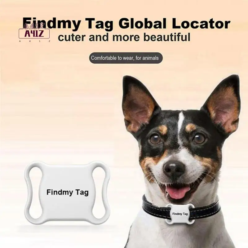 

A41Z-Mini GPS Tracker 2.4G Low-Power WIFI Locator Car Pets Airtags Smart Finder Key Finder Positioning Findmy Tag APP Durable (W
