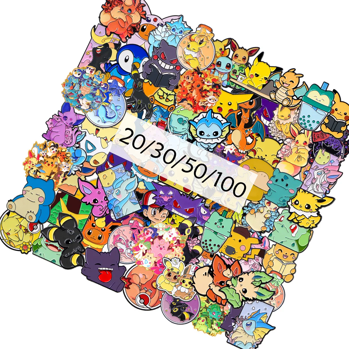 Random Wholesale 20/30/50/100pcs Enamel Pin Cartoon Brooch Bulk Lapel Pin Backpack Bags Badges Party Gifts
