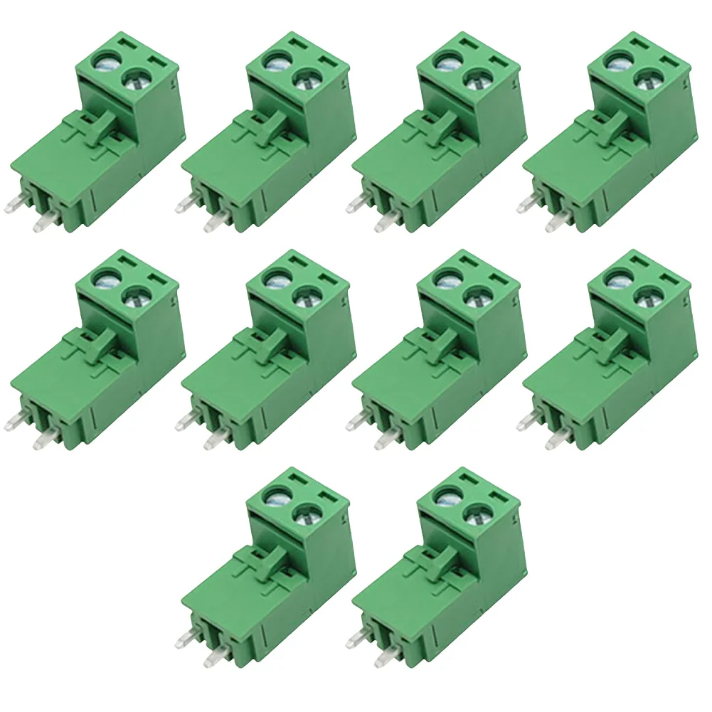 

10 Sets of KF2EDG 5 08mm 2 Pin Terminal Blocks for Easy Electrical Connections in Communication Equipment and Appliances