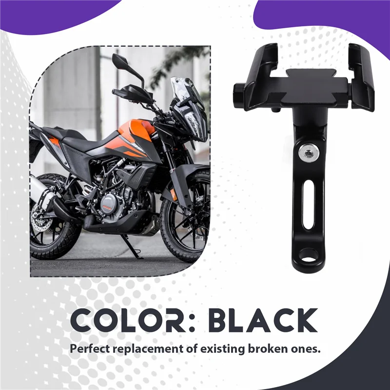 A85E-Phone Stand Bracket 2PCS For Davidson Pan America 1250 PAN1250 X350 500 Touring X48 883 1200 Street Accessories