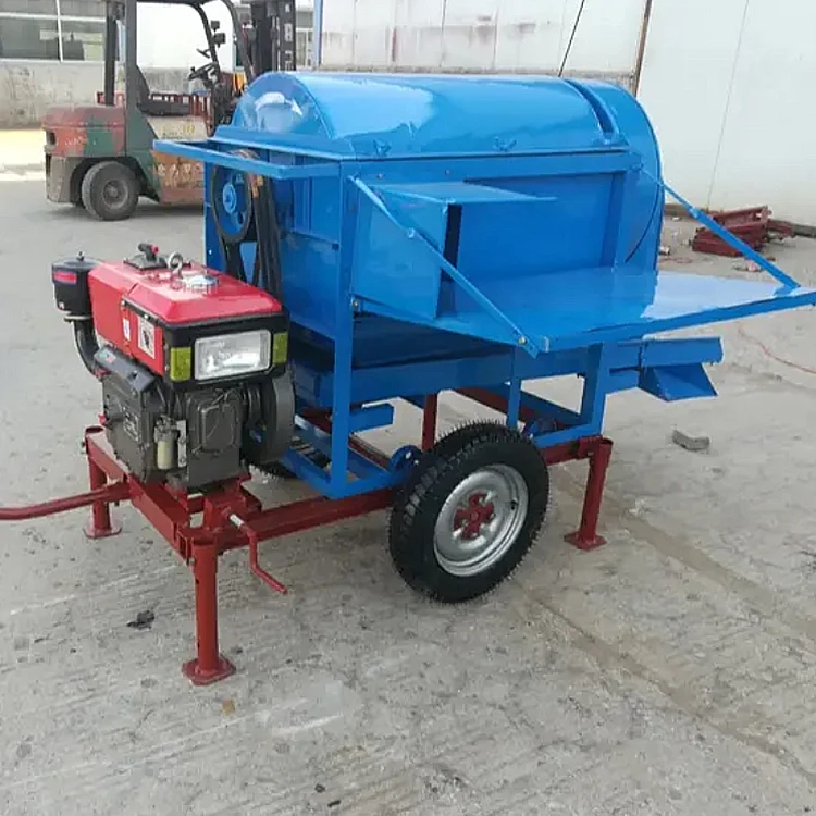 African Hot Sale Bean Wheat Soybean Threshing Machine/ Agricultural Diese Soybean Threshing Machine