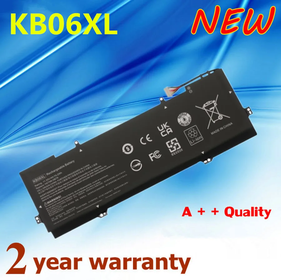 KB06XL 79.2WH 15.55V baterai Laptop untuk HP pectre x360 Battery Z6L01EA Z6K97EA Z6K99EA Z6K96EA Z6L00EA Z6L02EA