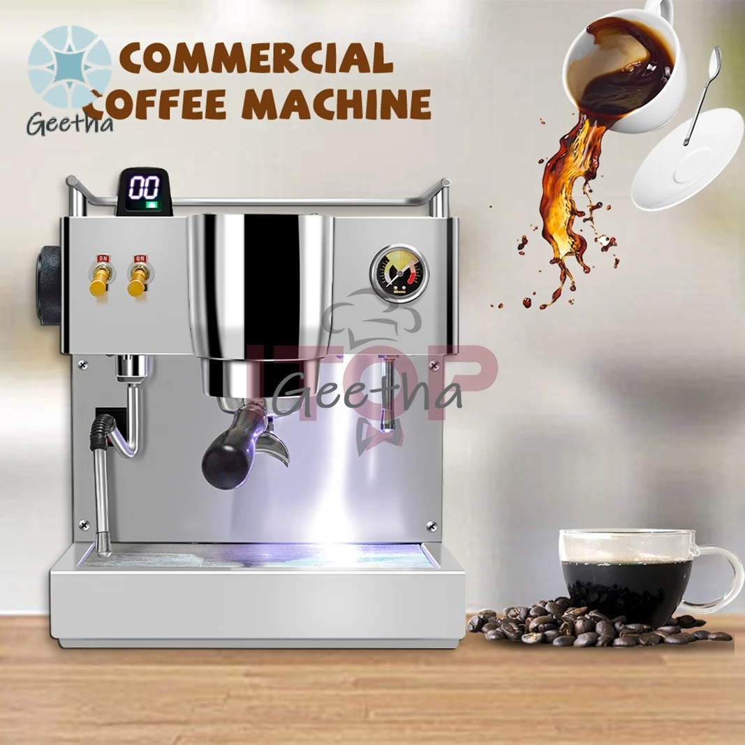 Professional Household Coffee Making Machine Commercial  Semi-auto Espresso Coffee Maker  for Cafe
