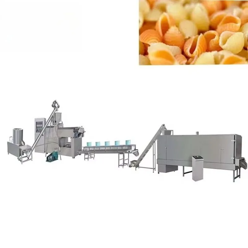 Full Automatic Macaroni Pasta Production Line, Industrial Electric Making Machine for Custom Processing Plant