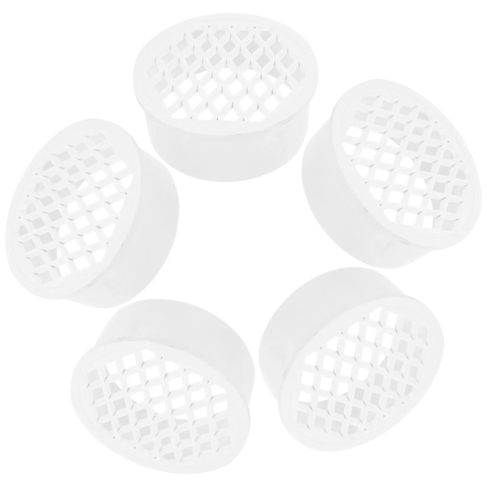 

5pcs 110Mm Floor Drain Gutter Guard For Bathroom Kitchen Durable Plastic Waterproof Connection Drainage System Gutter Protector