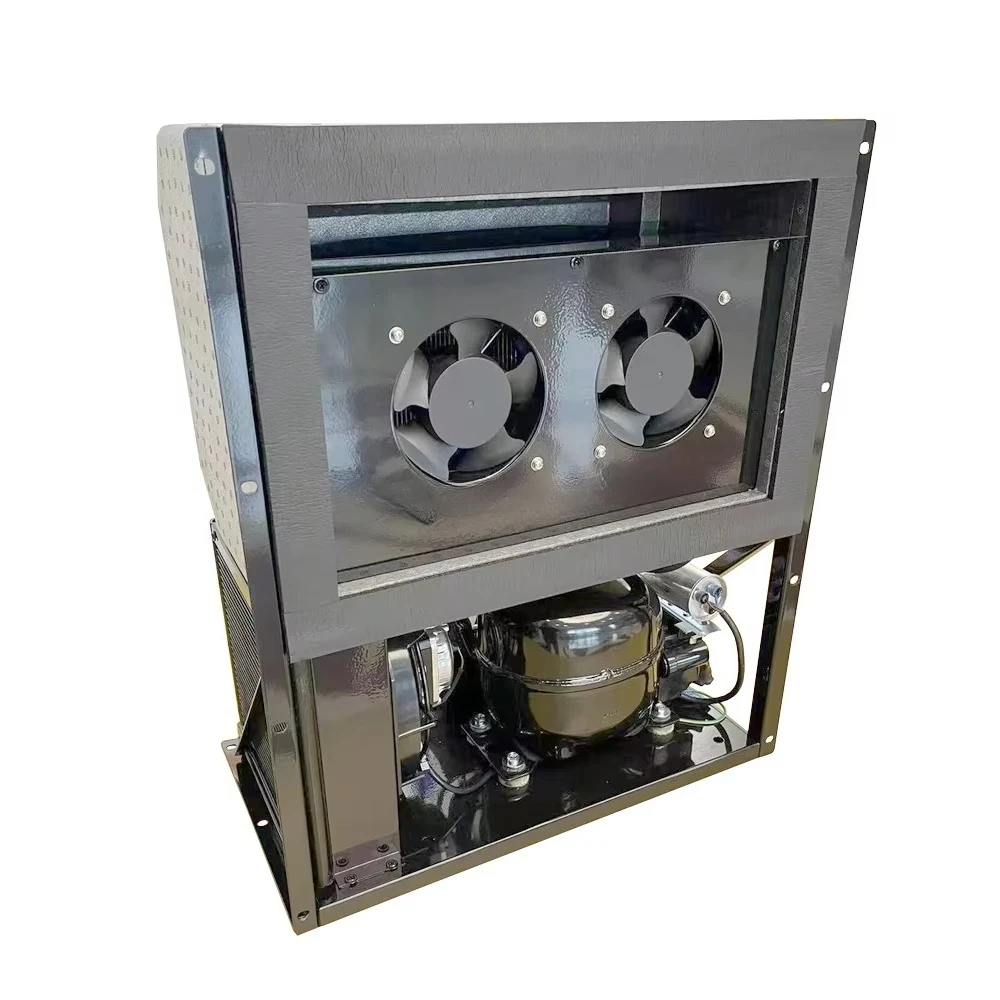 Integrated cooling system device, available in various sizes for installation