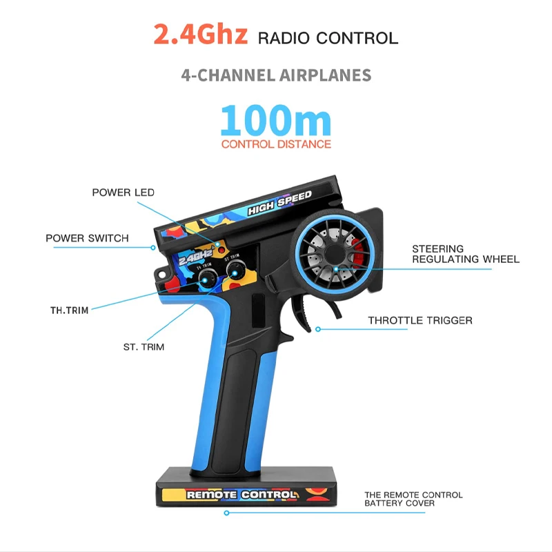 جديد WLtoys 124007 1/12 سيارة RC بدون فرشاة 4WD 75KM/H يد واحدة 2.4G التحكم عن بعد سباق على الطرق الوعرة الانجراف ألعاب أطفال أولادي هدية للأطفال
