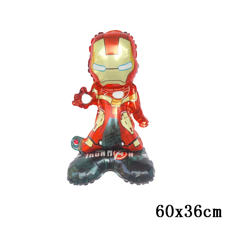 Standing Mickey Minnie Balloon Spider Man Captain America Theme Birthday Party Decoration Balloon Baby Shower Children's Toy image 4