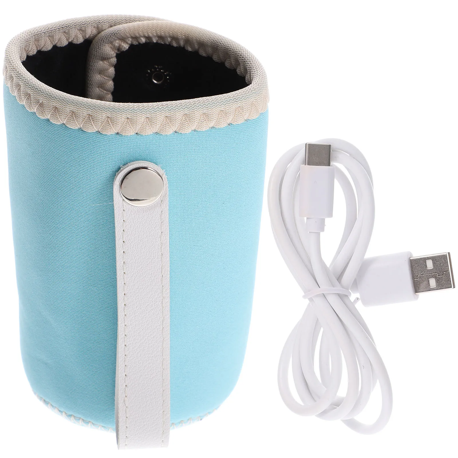 Chauffe-biberon USB adapté aux voyages pour l'alimentation du lait de bébé, support chaud isolé réutilisable, Compatible avec tous les Types de biberons