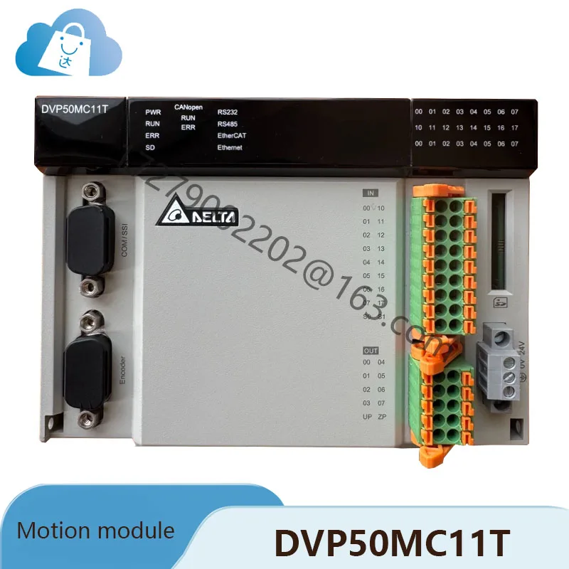 

Brand new /Original Second-hand 9-layer new test is 100% OK The DVP50MC11T motion module supports Ethernet and CAN bus control
