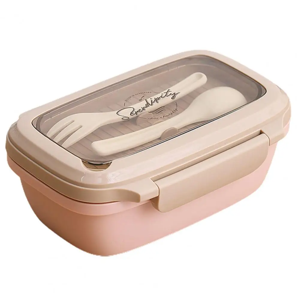 Lunch Box with Microwave Safe Feature Sturdy 1000ml Bento Box Lunch Containers with Airtight Seal Tableware for Kids