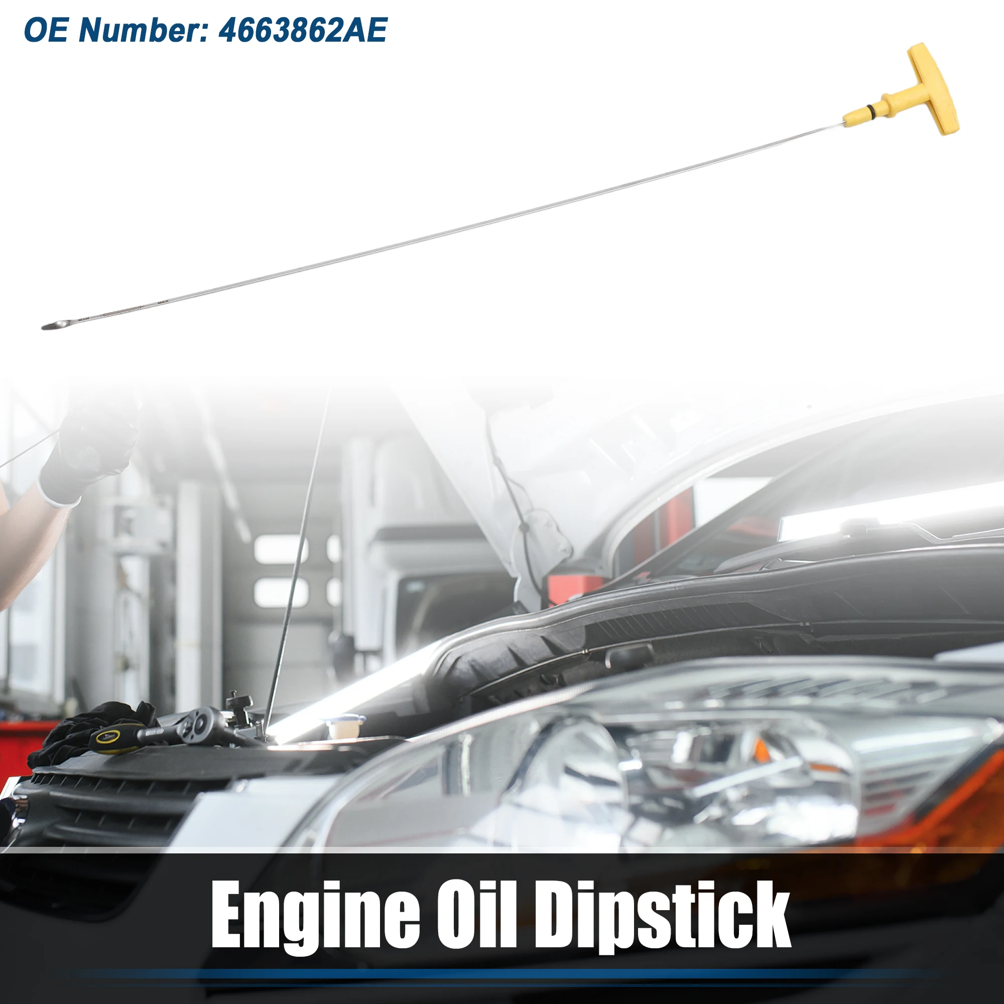 UXCELL Engine Oil Level Indicator Dipstick for Dodge Intrepid 1999-2004 No.4663862AE
