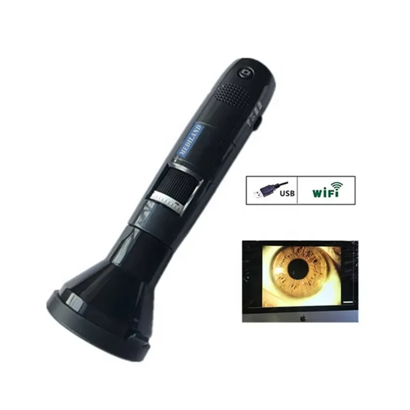 Hot Sale Digital Wifi Microscope Digital Wifi Iridoscope ML-401  with Yellow and White LED  Video 100% Good  fast shipping