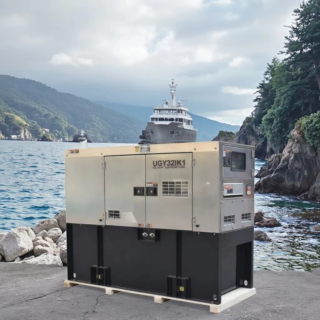 Arctic Research Station fully custom CE/ISO stainless steel ultra-quiet generator