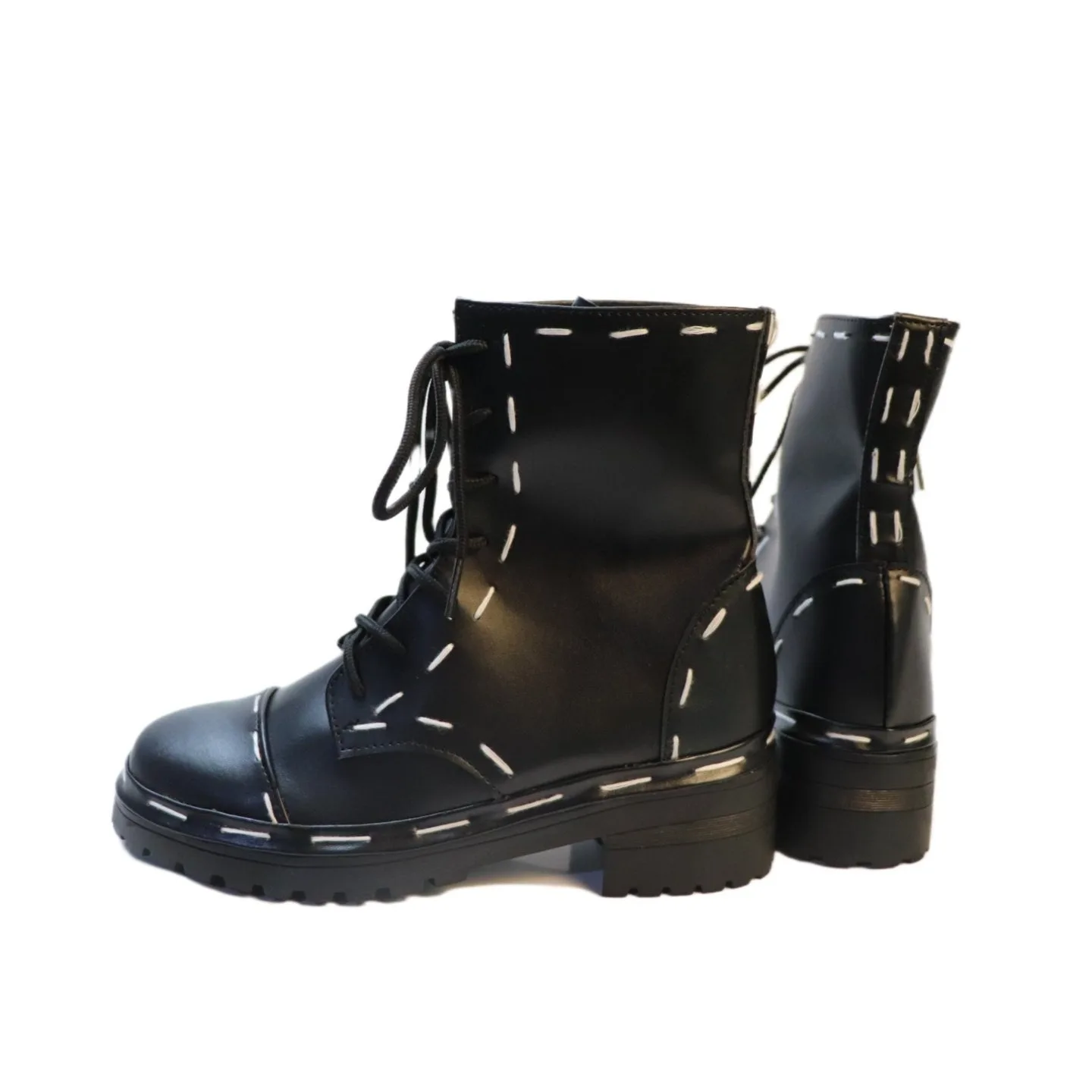 Sapatos de Cosplay Vtuber Mashiro Meme, Acessórios de Cosplay para Jogos, Sapatos de Couro PU, Botas para Festa de Halloween, Feitos Sob Medida