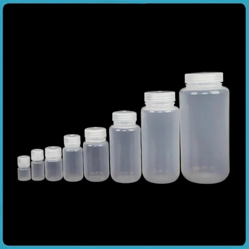 Loook Store 500ml PP Wide Mouth Reagent Bottle High Temperature Resistant Sealed Chemical Powder Sample Bottle Available 30ML-1L