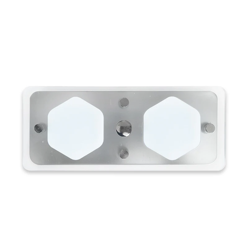 

Hot Sale Acrylic White/Blue Interior Light Emitting Diode Ceiling Light Fixtures with Touch Switch