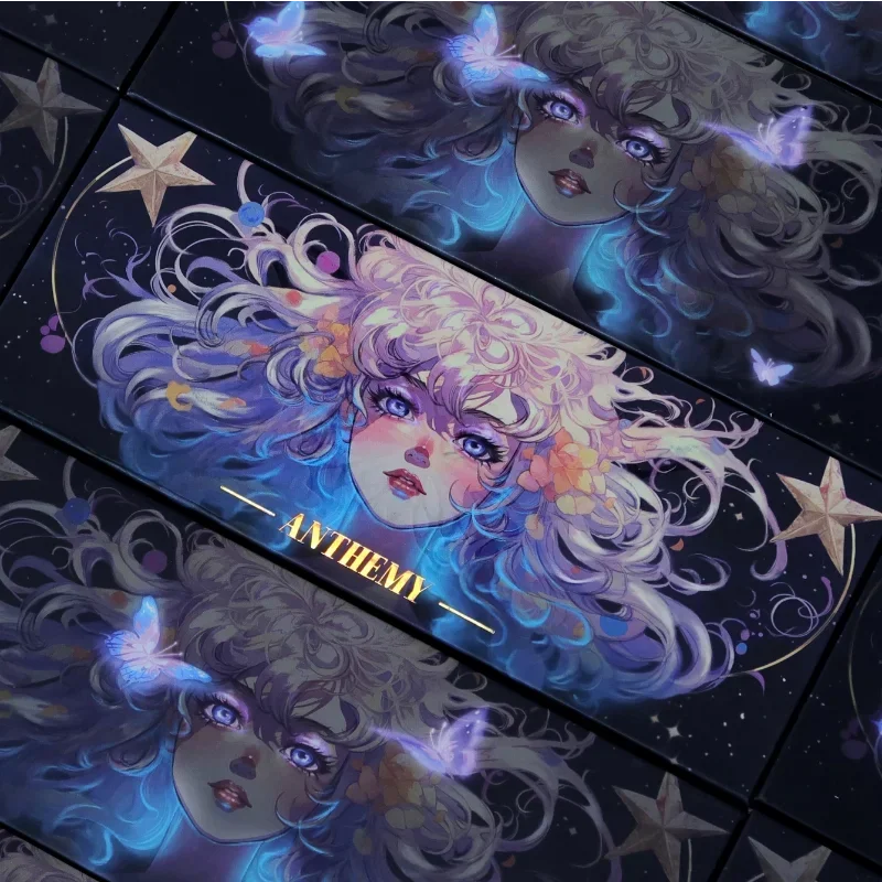 Anthemy Backlight Butterfly 12-Color Chameleon Eyeshadow Palette Pearlscent Velvet Matte Long-lasting Waterproof Makeup Cosmetic