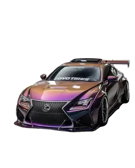 FPR material for Lexus RC F Body Kit  RC F Upgrade Rocket Rabbit Style Wide-body Kit