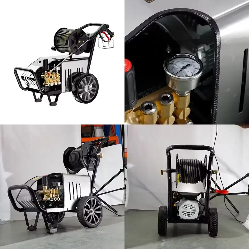 for Pressure Washer 300 bar 4350 psi 10Hp Heavy Duty Power Industrial 380V Electric High Pressure Washer Car Wash