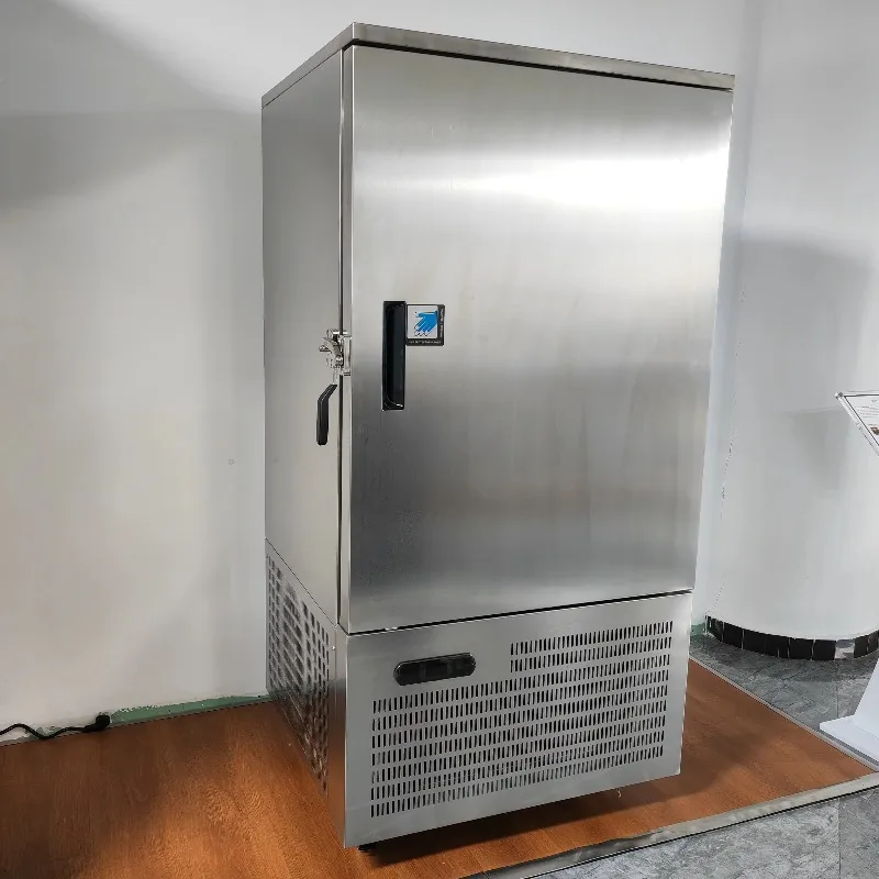 Upright Commercial Fast Cooling Ultra-low Temp Freezer -40℃ Stainless Steel Quick-freeze Preservation